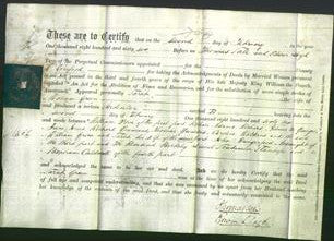 Deed by Married Women - Sarah Green-Original Ancestry