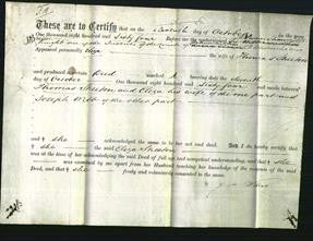 Deed by Married Women - Eliza Sheeton-Original Ancestry