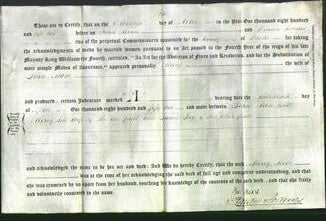 Deed by Married Women - Mercy Mose-Original Ancestry