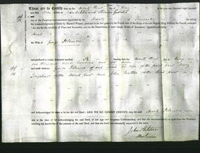 Deed by Married Women - Sarah Delamere-Original Ancestry
