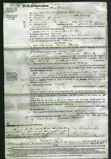 Court of Common Pleas - Mary Warburton-Original Ancestry