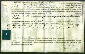 Deed by Married Women - Caroline Smith-Original Ancestry