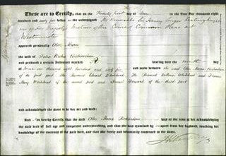 Deed by Married Women - Alice Maria Richardson-Original Ancestry