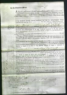 Court of Common Pleas - Mary Wallbank-Original Ancestry