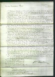 Court of Common Pleas - Mary Ann Howard-Original Ancestry