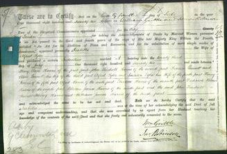 Deed by Married Women - Isabella Tylor-Original Ancestry