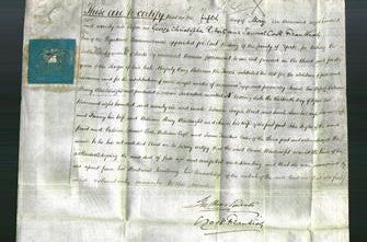 Deed by Married Women - Ann Wheelwright-Original Ancestry