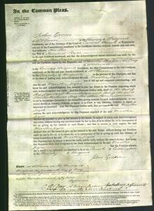 Court of Common Pleas - Martha Joyce-Original Ancestry