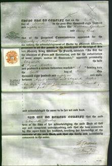 Deed by Married Women - Elizabeth Masters-Original Ancestry