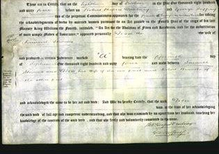 Deed by Married Women - Deose Stevens-Original Ancestry