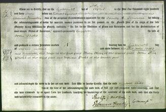 Deed by Married Women - Elizabeth Hicks-Original Ancestry