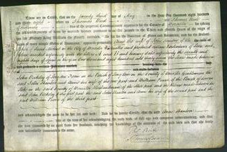 Deed by Married Women - Anne Stanton-Original Ancestry