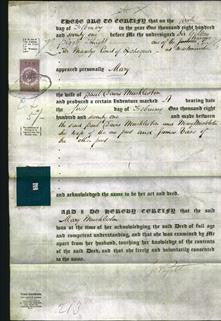 Deed by Married Women - Mary Muckleston-Original Ancestry