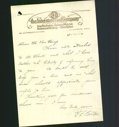 Letterhead - The Interstate Coal Company