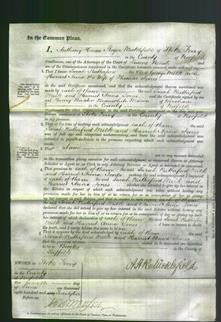 Court of Common Pleas - Sarah Rutterford Milk and Harriet Anna Jones-Original Ancestry