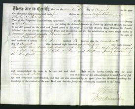 Deed by Married Women - Rosamond Fuller-Original Ancestry