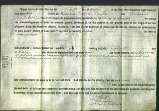 Deed by Married Women - Sophia White-Original Ancestry
