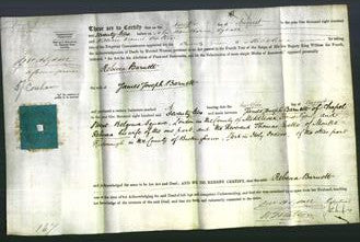 Deed by Married Women - Rebecca Barnett-Original Ancestry