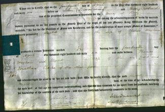 Deed by Married Women - Elizabeth Waghorn-Original Ancestry