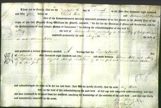 Deed by Married Women - Mary Hobbs-Original Ancestry