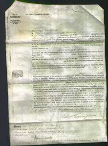 Court of Common Pleas - Rebecca Standert-Original Ancestry