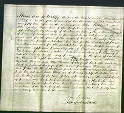 Deed by Married Women - Sarah Frost-Original Ancestry