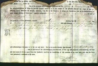 Deed by Married Women - Elizabeth Sharples-Original Ancestry