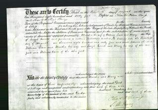 Deed by Married Women - Marsha Lewis and Mary Purcell-Original Ancestry