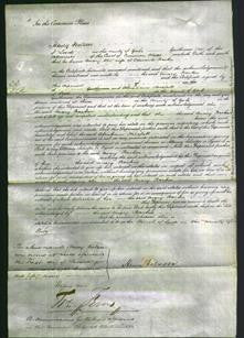 Court of Common Pleas - Mary Barker-Original Ancestry