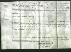 Deed by Married Women - Sarah Burnham Cowley-Original Ancestry