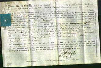 Deed by Married Women - Emma Standish-Original Ancestry