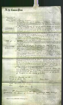 Court of Common Pleas - Martha Smith and Harriet Harker-Original Ancestry