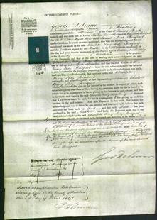 Court of Common Pleas - Right Honorable Charlotte Mary Lady Bridgport-Original Ancestry