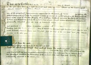 Deed by Married Women - Elizabeth Jane Reeves-Original Ancestry