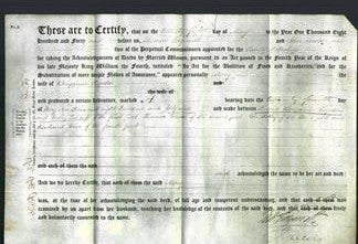 Deed by Married Women - Mary Poynton-Original Ancestry