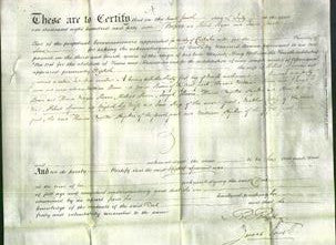 Deed by Married Women - Elizabeth Sparrow-Original Ancestry