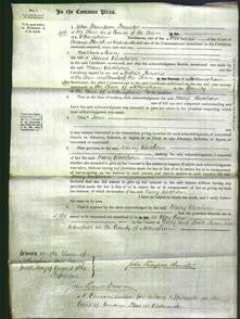 Court of Common Pleas - Mary Watchorn-Original Ancestry