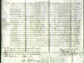 Court of Common Pleas - Sarah Bradbury-Original Ancestry