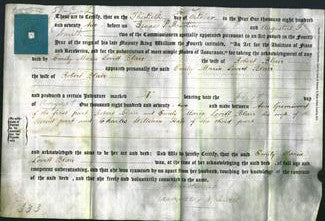 Deed by Married Women - Emily Maria Lovitt Blair-Original Ancestry