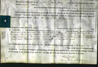 Deed by Married Women - Mary Hensman-Original Ancestry