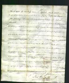 Deed by Married Women - Sarah Wicks-Original Ancestry