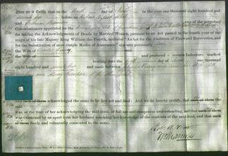 Deed by Married Women - Ann Kenny-Original Ancestry