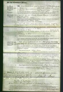 Court of Common Pleas - Mary Eaton-Original Ancestry