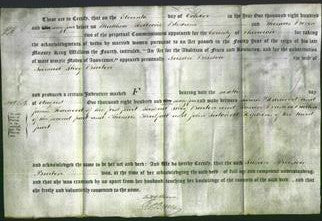 Deed by Married Women - Susan Bristow Burton-Original Ancestry