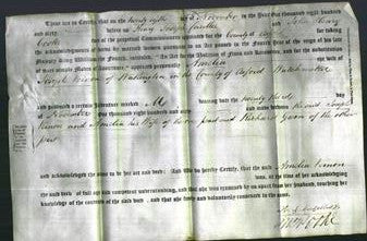 Deed by Married Women - Amelia Vernon-Original Ancestry
