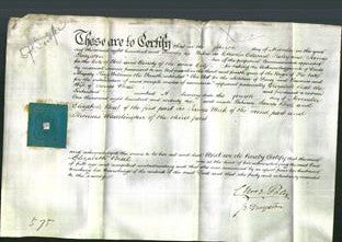 Deed by Married Women - Elizabeth Beal-Original Ancestry