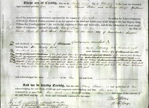 Deed by Married Women - Mary Shaw-Original Ancestry