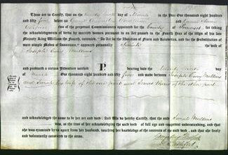 Deed by Married Women - Sarah Mullins-Original Ancestry