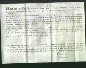 Deed by Married Women - Matilda Caroline Spier-Original Ancestry