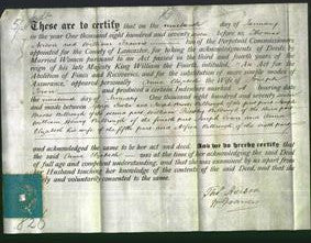 Deed by Married Women - Anna Elizabeth Town-Original Ancestry